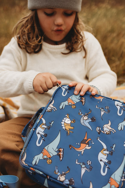 Sporty Dinos - Insulated Lunch Bag